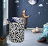 Laundry Hamper Toys Box Storage Bins Canvas Waterproof Collapsible Clothes Organizer Basket with Handle Freestanding Large Cute Light Weight for H...