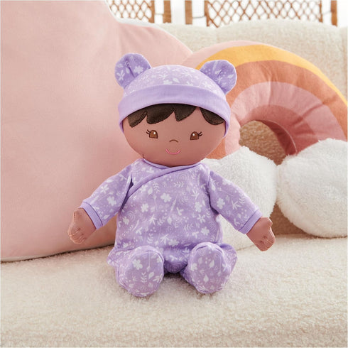 GUND Baby Sustainable Baby Doll, Plush Doll Made from Recycled Materials, for Babies and Newborns, Purple, 12”...
