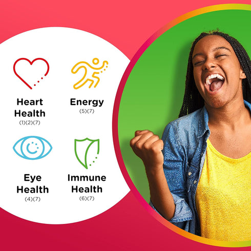 Centrum MultiGummies Multi+ Omega 3 Dual Action, Adult Multivitamin, Multivitamin/Multimineral/Omega 3 Supplement, Strawberry/Lemon/Orange Flavors...