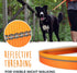 Mighty Paw Dog Leash - Soft Padded Handle - D-Ring and Pet Leash Clip - Carabiner Clip - Weatherproof with Reflective Stitching - 6 Foot Long Dog ...