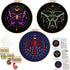 Louise Maelys 3 Set Tarot Embroidery Kits for Beginners with Moon Butterfly dragonfly and moth pattern,Adults Starter Cross Stitch Kit DIY Needlep...