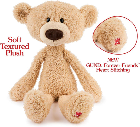 GUND Toothpick Classic Teddy Bear, Premium Stuffed Animal for Ages 1 and Up, Beige, 15”...