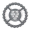 Bella Tunno Happy Teether – Soft & Easy Grip Baby Teether Toy, Silicone Teether Ring to Help Soothe Gums, Non-Toxic and BPA Free, Dada...