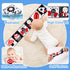 Black and White High Contrast Toys for Baby 0-3 3-6 months Infant Tummy Time Soft Book Sensory Musical Toy 0-2-4-6 month Babies Brain Development ...