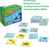 72 Word Spelling Puzzles with Error-Correction Mechanism in 3 and 4 Pieces, Perfect for Preschool Learning (36 Blocks Double Sided)...