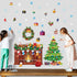 Christmas Bulletin Board Xmas Classroom Decoration Christmas Tree Cutouts Fireplace Poster Wreath Garland Bulletin Board Winter Holiday Wall Decal...