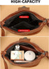 WITERY Small Crossboby Purses for Women - Lightweight PU Leather Zipper Crossbody Bag Shoulder Bag with Adjustable Strap...