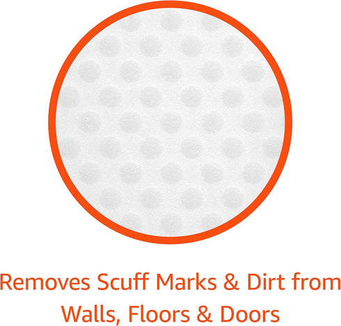 Amazon Basics Extra Durable Cleaning Eraser, White, 14 Count...