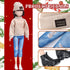 Bencailor 8 Pcs Doll Clothes Girls Doll Accessories Include Wear Sweater Dolls Pants Shoes Hat for Winter 12 Inch Doll(Elegant)...