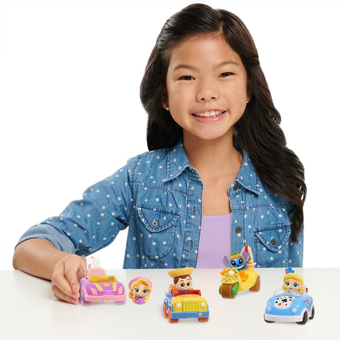 Disney Doorables Let’s Go Vehicles 2-Pack Series 1, Toy Figures, Officially Licensed Kids Toys for Ages 5 Up, Amazon Exclusive...