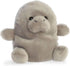 Aurora® Adorable Palm Pals™ Blubs Manatee™ Stuffed Animal - Pocket-Sized Play - Collectable Fun - Gray 5 Inches...