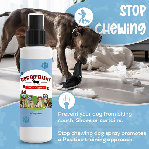 Organic Sprays - Trains Your Pet Where Not to Urinate, No More Marking, No Chew Spray for Puppies, Anti Chew Spray, Help stop unwanted dog behavio...