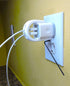 for Ailkin and FiveBox dual chargers - Secures charger to outlet via security screw...