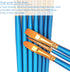 BOSOBO Paint Brush Set, 10pcs Round Pointed Tip Nylon Hair Artist Detail Paintbrushes, Professional Fine Acrylic Oil Watercolor Brushes for Face N...