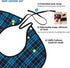 3PK Adult Bibs for Eating - Waterproof Clothing Protector with Crumb Catcher-Bibs for Seniors for Eating at Mealtime 30" L x 18" Men/Women (New Up...