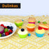 54 pcs Reusable Silicone Cupcake Baking Cups Dulinkas Non-Stick Muffin Liners Molds Sets Bento Box Dividers Pastry Cake Molds 3 Shapes Multicolor ...