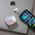JIAXIUFEN Compatible with AirPods Pro Case Cover Gold Sparkle Glitter Marble Design Cute Full Protective Silicone TPU Skin Accessories for Women G...