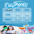 CozyPhones Kids Headphones, Headband Earphones for Children Baby & Toddlers 1-3, Stretchy & Comfy Travel Accessories - Cat (1st Edition)......