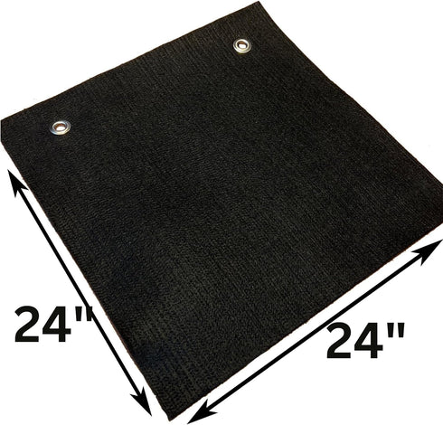 Carbon Fiber Welding Blanket with Grommets, Protective Equipment for Welding, and Automotive Made in USA...