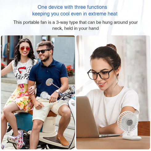 Handheld Fan, Mini Portable Fan with lanyard?4 Speeds Level Personal Fan, 180 Degree Foldable Desk Fan for Travel Outdoor Office Household...