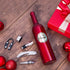 Tirrinia Wine Accessories Gift Set - Wine Bottle Corkscrew Opener Kit, Drip Ring, Foil Cutter and Wine Pourer and Stopper in Novelty Bottle-Shaped...