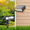Toodour Solar Spot Lights Outdoor, 2 Pack Solar Lights Outdoor with 2 Modes, Waterproof Solar Powered Flood Lights Landscape Lighting for Yard Gar...