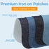 HTVRONT Iron on Patches for Clothing Repair, Cotton Patches Iron on, Dark Blue Repair Decorating Kit 20 Pieces Iron on Patch Size 3" by 4-1/4" (7....