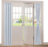Aquazolax Rod Pocket French Door Curtain Drapes - Blakout Door Panel 25x72-Inch Premium Window Treatment Coverings for Glass Door - 1 Panel, Greyi...