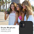 DEENAKIN Compatible with iPhone 11 Case with Screen Protector, Silicone Gel Rubber Bumper Cover,Slim Fit Shockproof Protective Phone Cover Black...