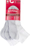 Dr. Motion Solid Half-Cushion | Quarter Compression Socks For Women White...