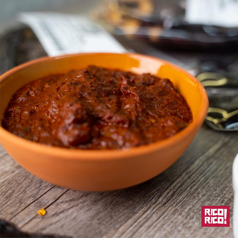 RICO RICO - Pasilla Dried Peppers 4 Oz. - Pasilla Chiles Secos - Premium Peppers - Great For Authentic Mexican Cuisine - Packaged In Resealable Ba...