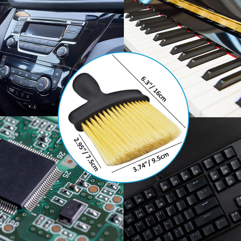 Keyboard Cleaning Brushes 12 in 1 Anti-Static Cleaning Brush Set for Computer Laptop Keyboard Electronic Devices Cleaning Brush Kit Track Small Na...