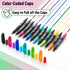 Mr. Pen- Dual Tip Permanent Markers, 12 Pack, Fine & Ultra Fine Tip, Fine Tip Permanent Markers, Fine Tip Marker, Permanent Markers Fine Point, Fi...