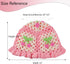 Crochet Bucket Hat for Women Handmade Floral Hat Portable Knitted Elastic Cute Beach Hat for Vacation Traveling...