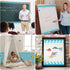Ocean Waves Bulletin Board Border Trim Paper Self Adhesive Blue Bulletin Board Decorations Back to School Office Classroom Chalkboard Decorations ...