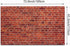 Red Brick Wall Party Backdrop, Large Fabric Red Brick Sign Photo Backdrops Background for Baby Shower Birthday Party Wedding Graduation Home Decor...