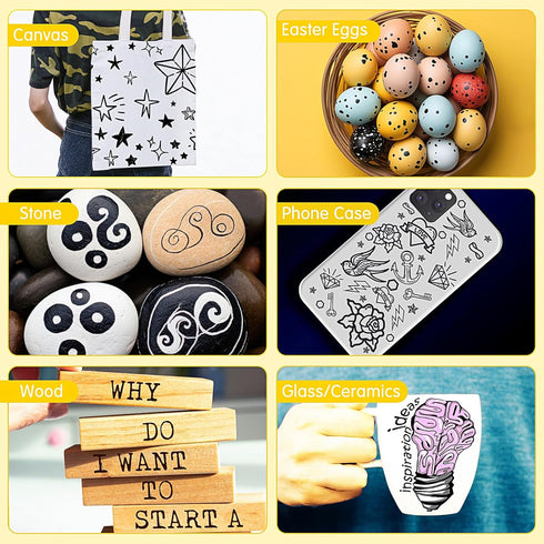 Sibba Black Dry Erase Markers Ultra Fine Tip, Pack of 12, 0.7mm, White Board Markers for School,Office,Home,or Planning Dry Erase Board...