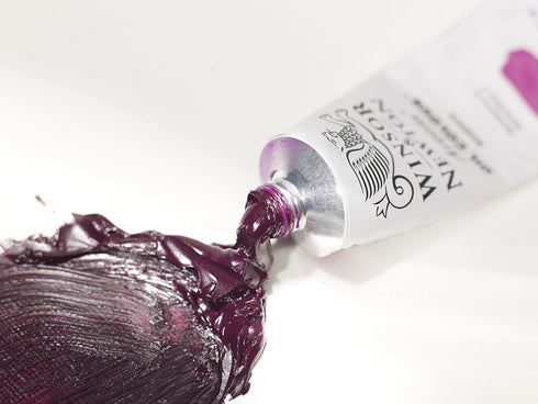 Winsor & Newton Artists' Oil Color, 37ml (1.25 oz) Tube, Quinacridone Magenta...