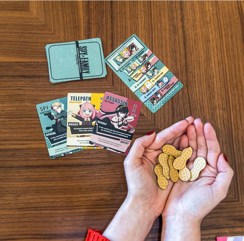 KESS ‘Spy X Family: Mission for Peanuts’ Board Game for Players 3-5, Indoor Fun, Ages 10 & Up, Playtime 20-30 Mins, Japanese Manga Anime...