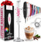 Zulay Kitchen Powerful Milk Frother Wand - Ultra Fast Handheld Drink Mixer - Electric Whisk Foam Maker for Coffee, Lattes, Cappuccino, Frappe, Mat...