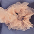 3 Yards Ruffle Pleated Chiffon Trim Two Layer Trimmer Dress Bag Decoration Tulle Fabric Applique Craft Sewing (Peach)...