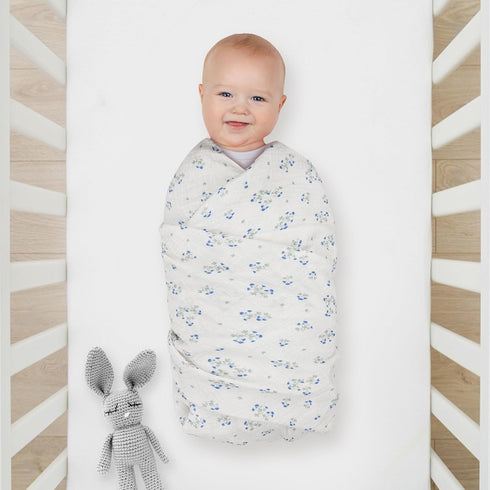 Baby Muslin Swaddle Blanket Muslin Swaddle Blankets Baby Boy Muslin Blanket Baby Girl Swaddle Blankets Baby Girl & Boy Floral Baby swaddle Blanket...