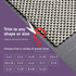 Rug Gripper Non Slip Rug Pad Underlay for Hardwood Floors Supper Grip Thick Padding Adds Cushion Prevents Sliding Size 2 x 3...
