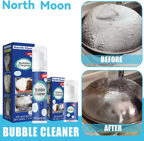 Bubble Cleaner, All Purpose Bubble Cleaner Kitchen Deep Cleaning Spray, All-purpose Rinse-free Cleaning Spray(3PC)...