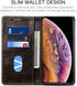 iPhone XR Case, SINIANL Leather Wallet Folio Case Book Design Flip Cover with Stand and ID Credit Card Slot Magnetic Closure for iPhone XR 6.1 inc...