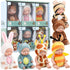 Hanaive 6 Pcs Mini Baby Dolls 4 Inch Lifelike Realistic Baby Dolls Mini Reborn Cute Baby Dolls Tiny Baby Doll Easter Egg Fillers Birthday Gifts Se...