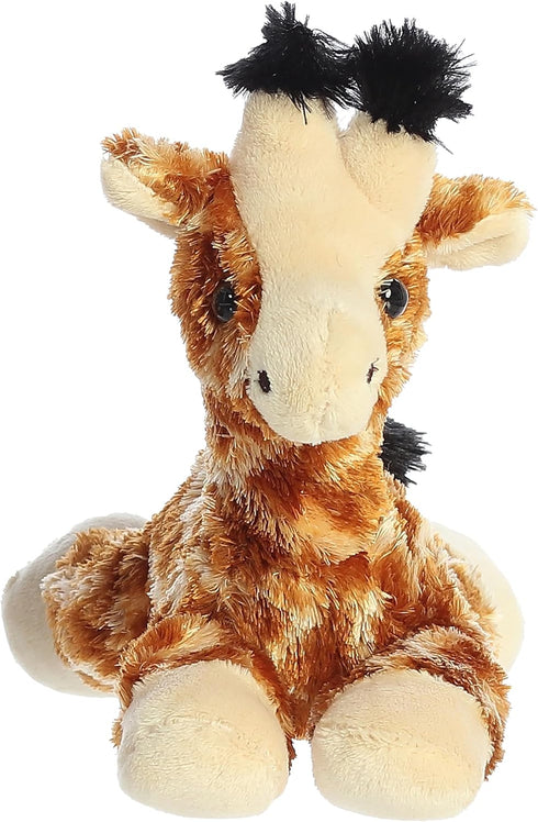 Aurora® Adorable Mini Flopsie™ Gigi™ Stuffed Animal - Playful Ease - Timeless Companions - Brown 8 Inches...
