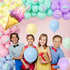 Ice Cream Themed Birthday Party Decorations for Girls,Balloon Garland Arch Kit with Happy Birthday Backdrop - Complete Party Supplies for Kids’ Sw...