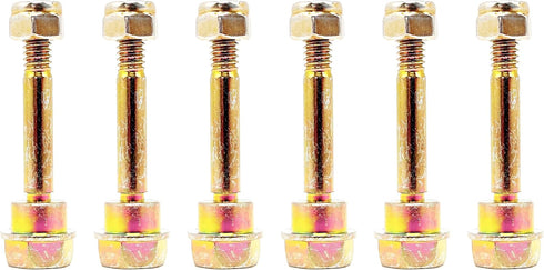 6-Pack 580790401 Shear Bolts & Nuts Kit for Husqvarna 588077502 539976978 595086601 Snow Throwers...