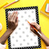 Barker Creek Designer Computer Paper, Black And White Dots, 8.5” x 11”, Decorative Printer Paper, Stationery, 50 Sheets per Pkg, Home, School and ...